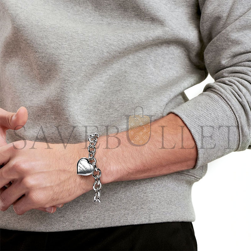 TIFFANY FULL HEART TOGGLE BRACELET IN STERLING SILVER 73333938